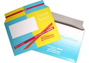 オリジナル厚紙封筒のサンプル-全面印刷