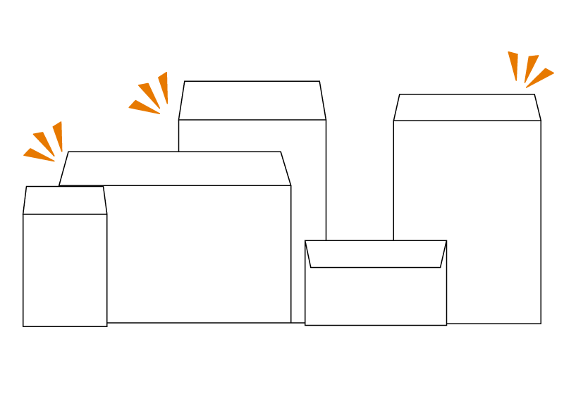 写真用封筒サイズ