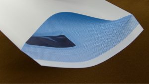 角形A4号窓付き封筒裏地紋