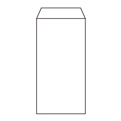 長3透けない封筒