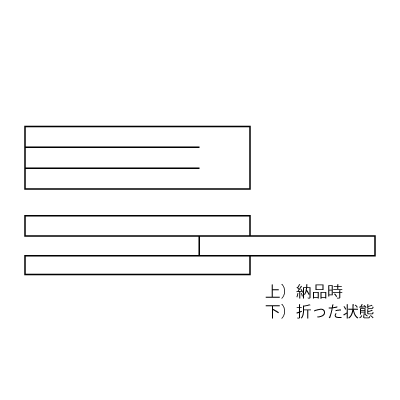 紙垂(しで)・三幣(半紙五つ切り)