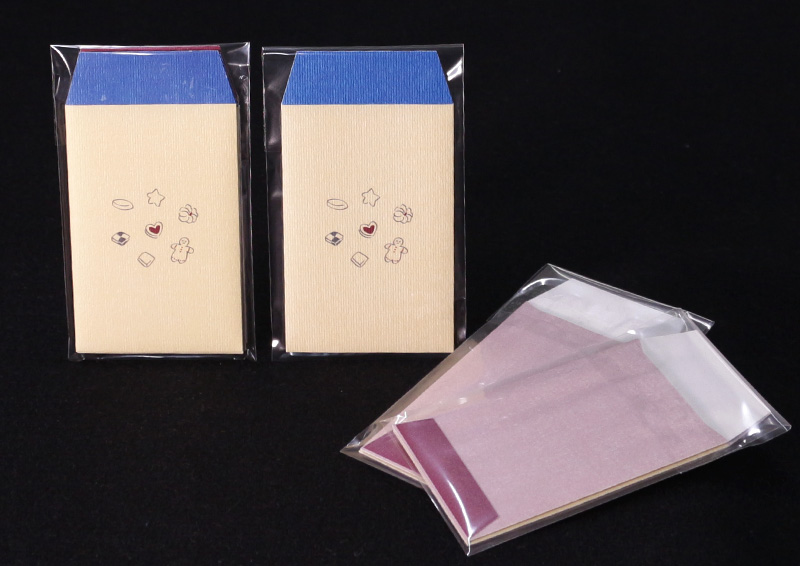 ぽち袋 封入封緘作業