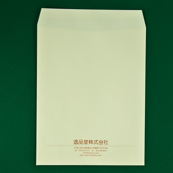 角3封筒_表面1色