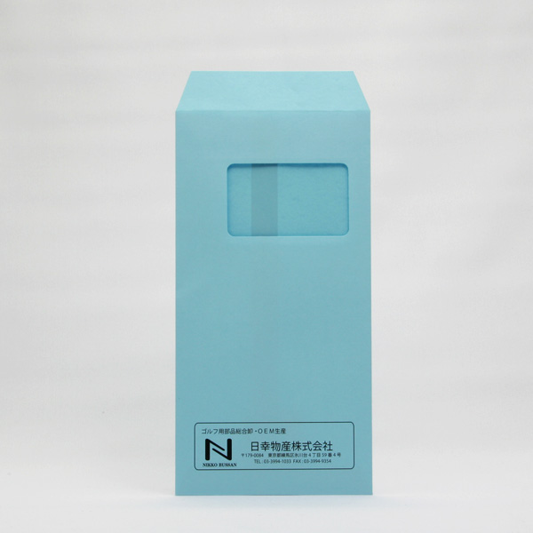 日幸物産株式会社様 長3窓付色上質・空