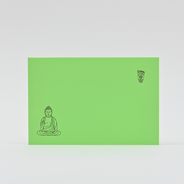 洋3アストロブライト・グリーン 1色印刷