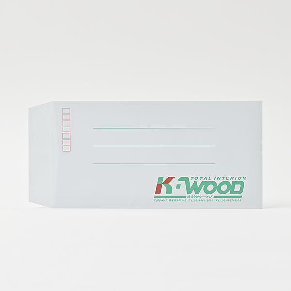 ケーウッド様長3封筒_宛名面