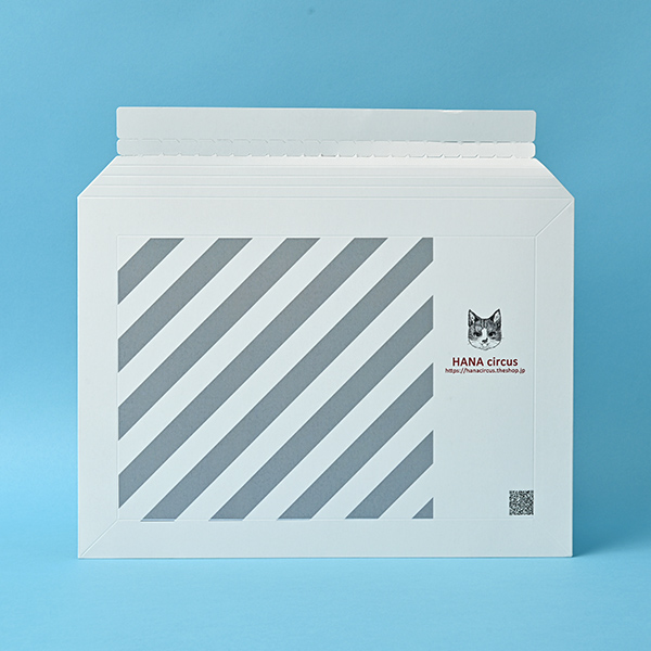 HANA circus様 角A4ヨコ厚紙封筒 デジタル印刷_01