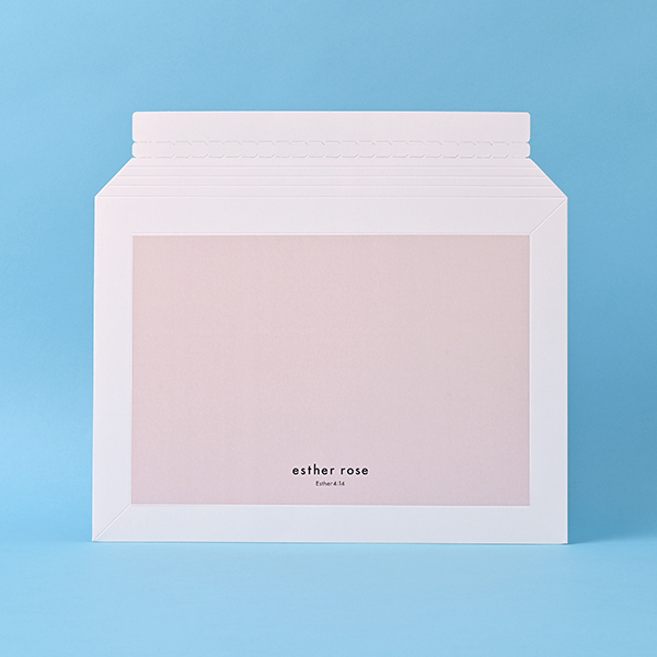 esther rose様 角A4ヨコ厚紙封筒 デジタル印刷_01