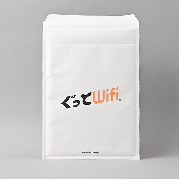 ぐっとwifi様 クッション封筒・白
