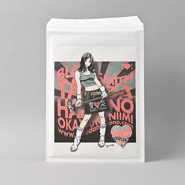 TAKEDA HAMONO様 クッション封筒・白