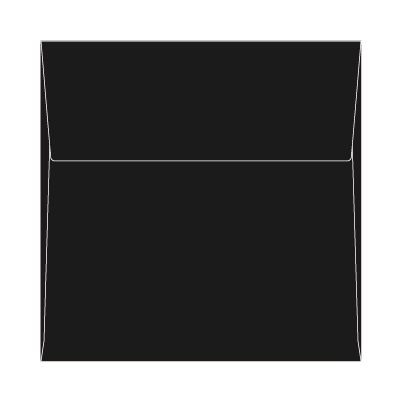 SE16カマス Colors マットブラック115g
幅 x 天地：160 x 160mm
米坪：115g/m2