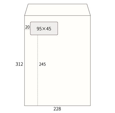 角A4 オンdeマド(10枚パック)
幅 x 天地：228 x 312mm
米坪：100g/m2