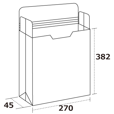 角形1号マチ付き