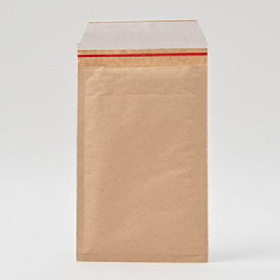 クッション封筒 小物用 未晒クラフト(茶)
幅 x 天地：150 x 225mm
米坪：75g/m2