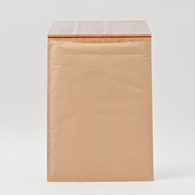 クッション封筒 A4 未晒クラフト(茶)
幅 x 天地：255 x 340mm
米坪：75g/m2