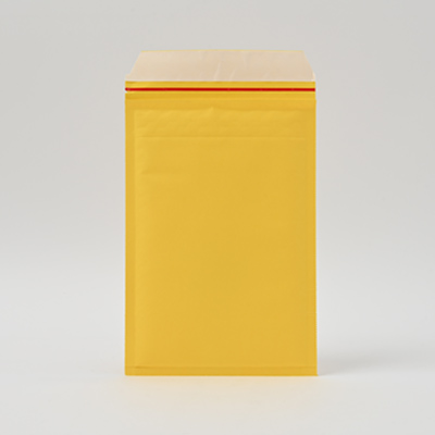 廃番）クッション封筒 B6 イエロー
幅 x 天地：185 x 265mm
米坪：-
