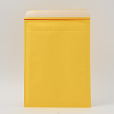 クッション封筒 A4厚物用 イエロー
幅 x 天地：280 x 360mm
米坪：-