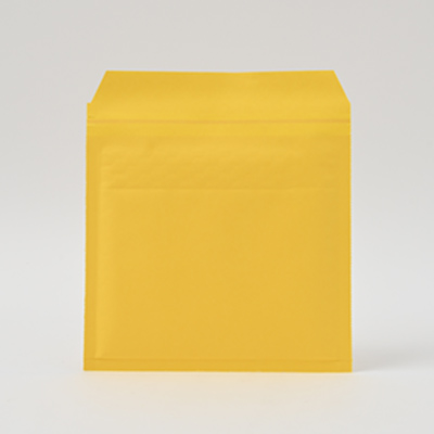 クッション封筒 CD用 イエロー
幅 x 天地：200 x 175mm
米坪：-