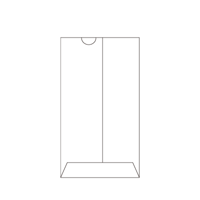 お札・お守り用封筒E（90×160）
幅 x 天地：90 x 160mm
米坪：64g/m2