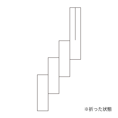 紙垂(しで)・玉串用片垂 半紙
幅 x 天地：- x -mm
米坪：-