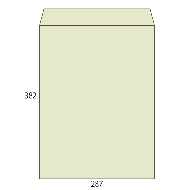 角0 パステルグレイ 100
幅 x 天地：287 x 382mm
米坪：100g/m2