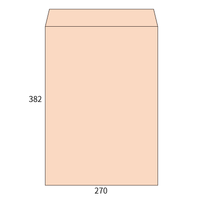 角1 パステルピンク 100
幅 x 天地：270 x 382mm
米坪：100g/m2