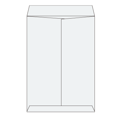 角1 パステルスカイ 100
幅 x 天地：270 x 382mm
米坪：100g/m2