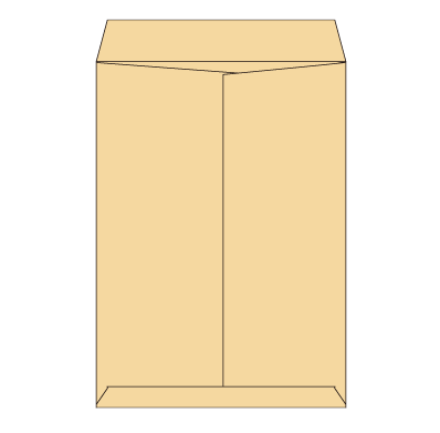 角2 クラフト 120 中貼 (〒枠なし)