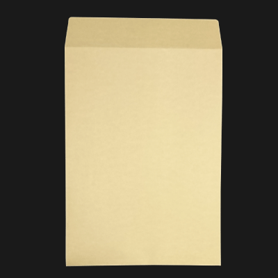 ガゼット角2クラフト100
幅 x 天地：240 x 332mm
米坪：100g/m2