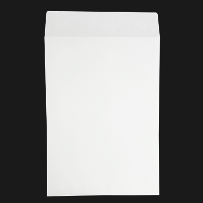 ガゼット角A4ホワイト100
幅 x 天地：228 x 312mm
米坪：100g/m2