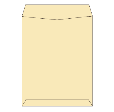 角3パステルベージュ100ヨコ貼
幅 x 天地：216 x 277mm
米坪：100g/m2