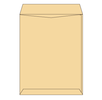 角3 クラフト 85 スミ貼 (〒枠なし)