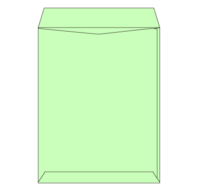 角3パステルグリーン100ヨコ貼