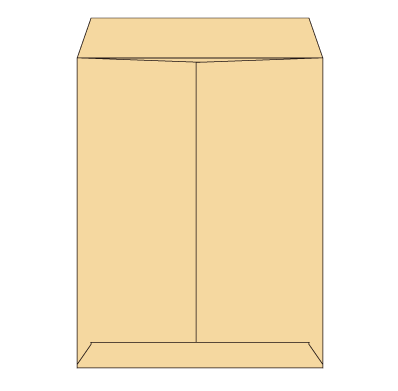 角5 クラフト 85 中貼
幅 x 天地：190 x 240mm
米坪：85g/m2