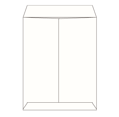 角5 ホワイト 80 中貼
幅 x 天地：190 x 240mm
米坪：80g/m2