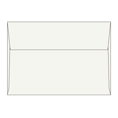 角6カマス封筒 コットン ライトグレイ 116.3g
幅 x 天地：229 x 162mm
米坪：116g/m2