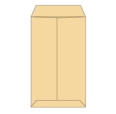 給料 クラフト 85 中貼(〒枠なし)
幅 x 天地：119 x 197mm
米坪：85g/m2