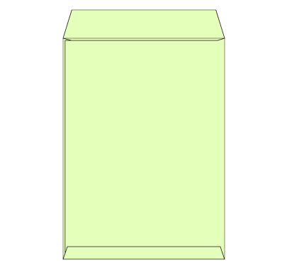 角形A4 ウグイス 85L