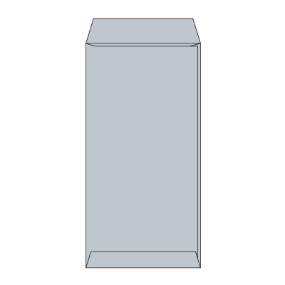 長3パステルアビス80 ヨコ貼 (〒枠付き)
幅 x 天地：120 x 235mm
米坪：80g/m2