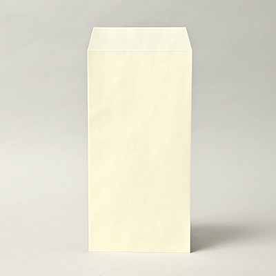 長3 ホワイト 80N 中貼 (〒枠なし)
幅 x 天地：120 x 235mm
米坪：80g/m2