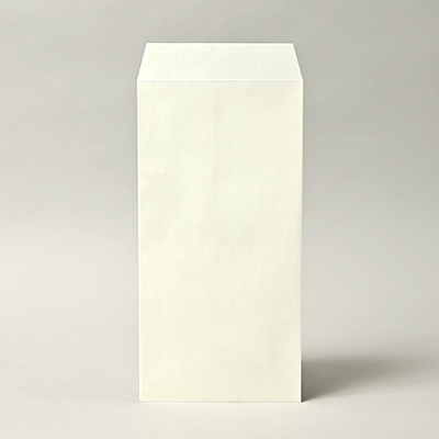 長3 ホワイト R40 CoC 70 中貼 (〒枠なし)
幅 x 天地：120 x 235mm
米坪：70g/m2