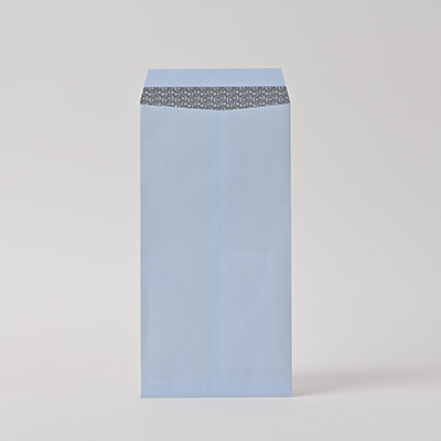 長3窓付 ヨミニクイECアクア80 中貼 (〒枠なし)
幅 x 天地：120 x 235mm
米坪：80g/m2