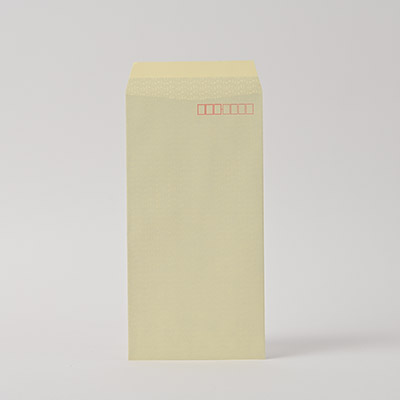 長3 ヨミニクイECクリーム 80 スミ貼 (〒枠付き)