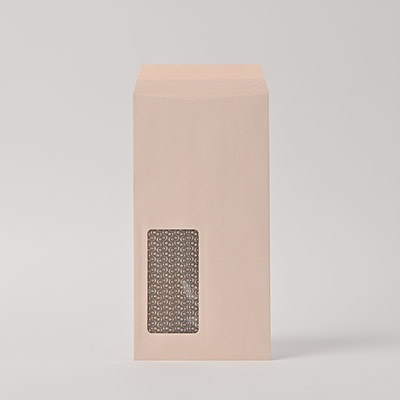 長3窓付 ヨミニクイECピンク 80 中貼 (〒枠なし)