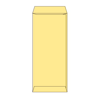 長4カラークリーム70ヨコ貼(〒枠あり)
幅 x 天地：90 x 205mm
米坪：70g/m2