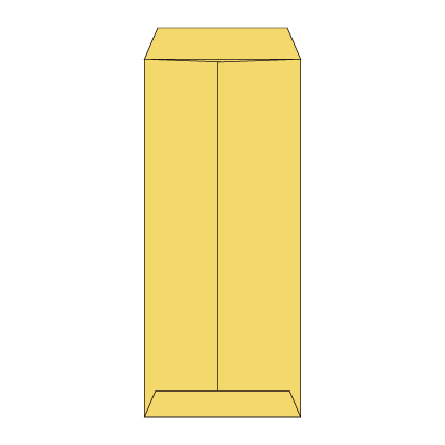 長4 OKクラフト 70 中貼
幅 x 天地：90 x 205mm
米坪：70g/m2