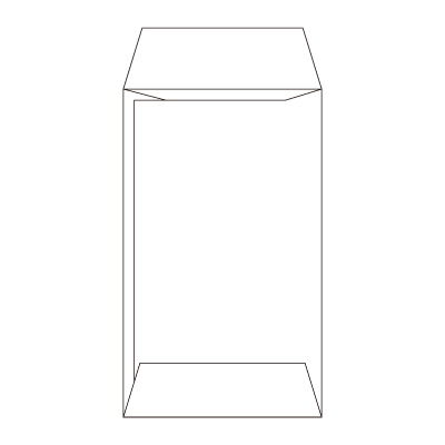 名刺DE封筒(タテ・白)