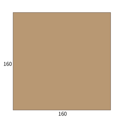 SE16カマス封筒 未晒クラフト 100g
幅 x 天地：160 x 160mm
米坪：100g/m2