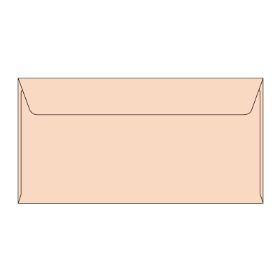 洋長3カマス 透けないコーティング パステルピンク 100 (〒枠なし)