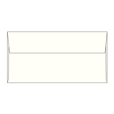 長3カマス封筒 コットン スノーホワイト 116.3g